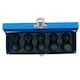 image 2 of 1/2" Drive Metric Impacted Hex Allen Key Sockets Shallow 4mm - 19mm H4 - H19