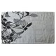 image 1 of Black & White Flower Illustration (Kitchen Towel)