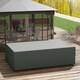 image 7 of Outsunny UV Rain Protective Cover or Garden Wicker Rattan Dark Grey Grey | Dark Grey