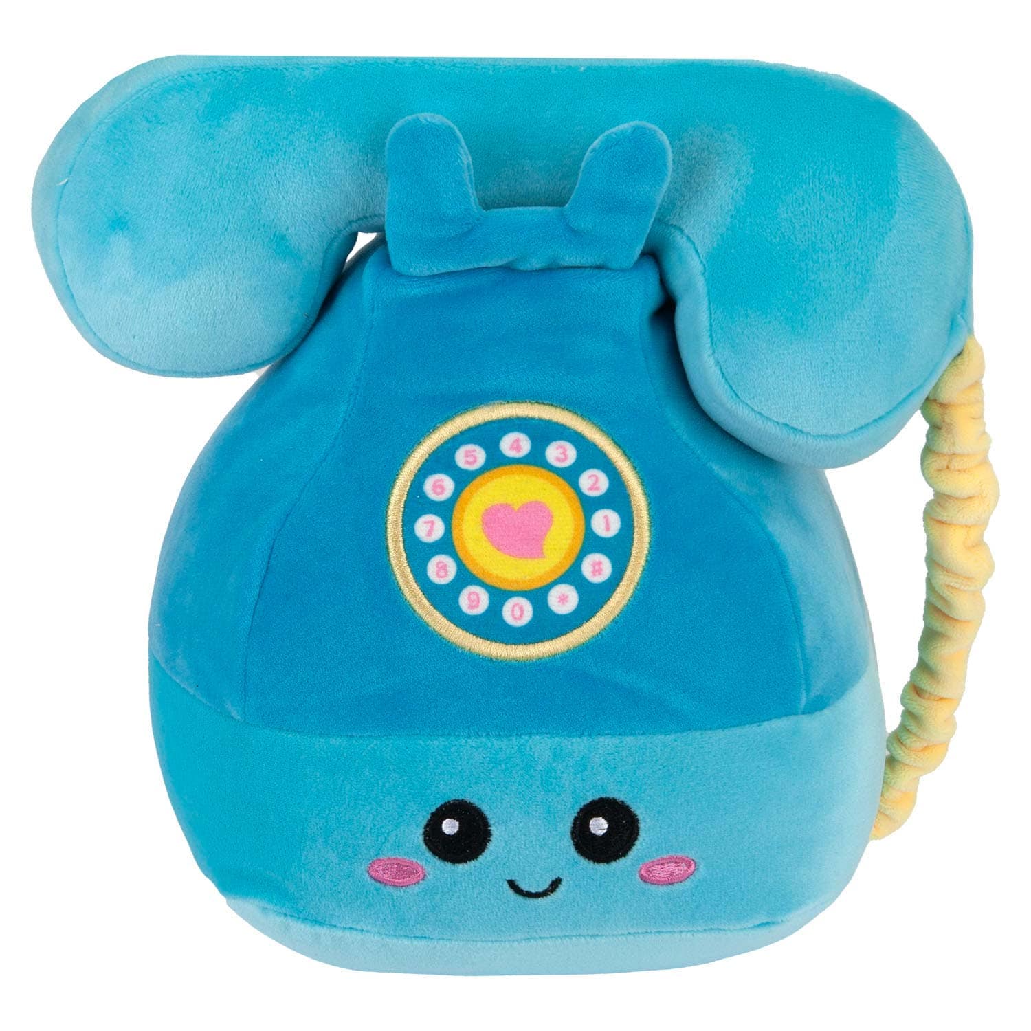 VFM e-Store Home Clock Soft Toy Cute Plushie Huggable Cuddly Stuffed Toy 27cm in Blue