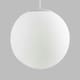 image 2 of ValueLights Modern Large White Glass Globe Ceiling Pendant Light Shade