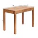 image 3 of Toko Light Mango Large Dining Table - Solid Mango Wood - L90 x W180 x H76 cm | Brown