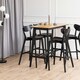 image 4 of Roxby Bar Table in Oak
