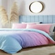 image 2 of Rainbow Ombre Duvet Cover Set - Super King - Multi