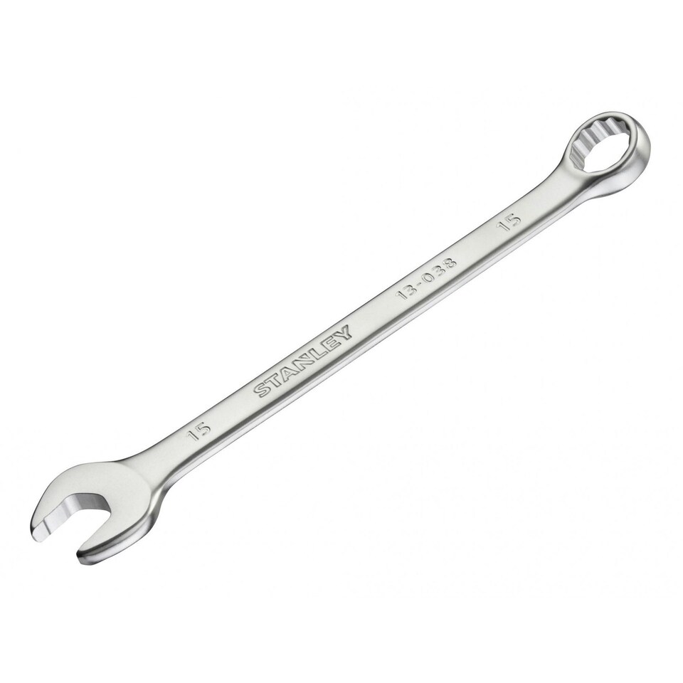 Stanley Hand Tools Fatmax Anti-slip Combination Wrench - Multi Colour - 15mm