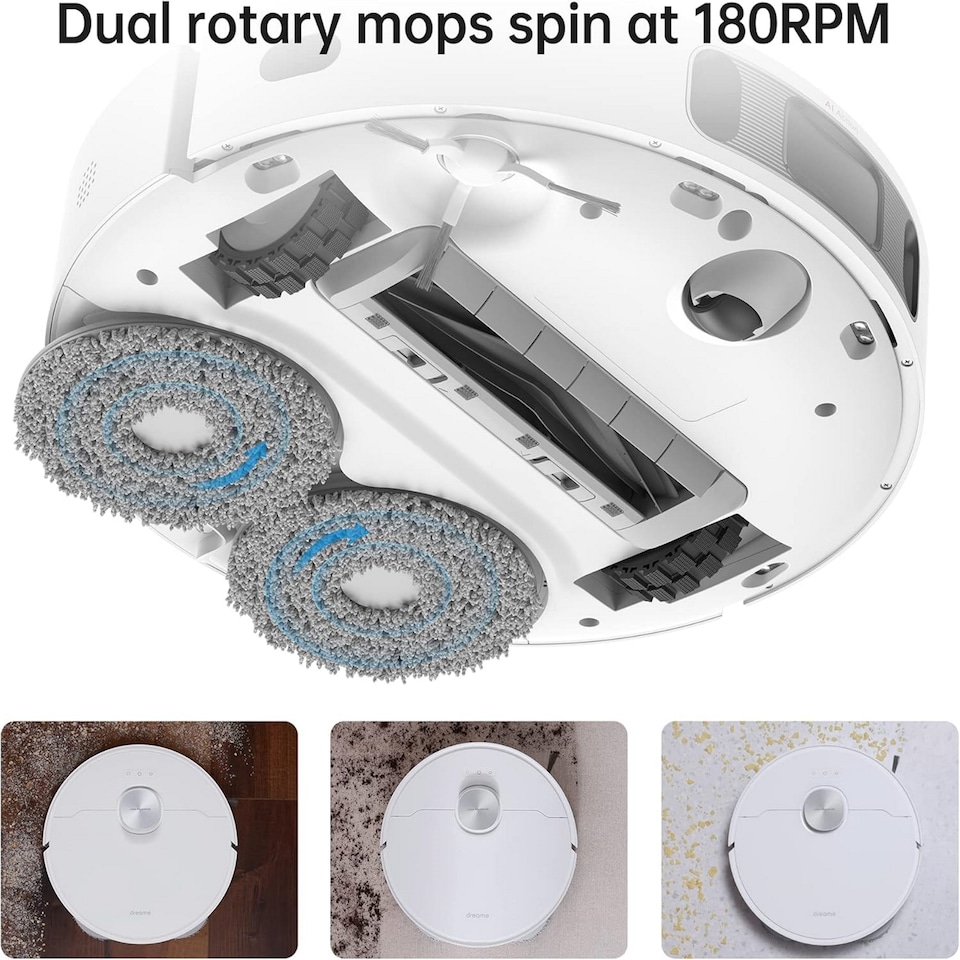 image 1 of Dreame L10s Ultra Gen 2 Robot Vacuum Cleaner & Mop, 5300Pa Self Cleaning Robot Vacuum, 3D Obstacle Detection, Hard Floor & Carpet