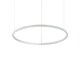 image 1 of Oracle Slim 70cm Non Dim 3000K Round Integrated LED Ceiling Pendant Lamp White