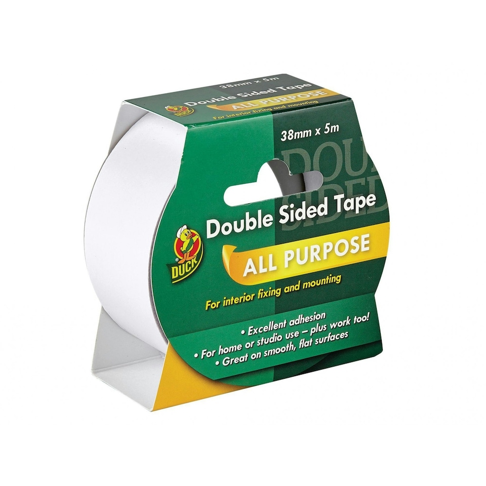 image 1 of Shurtape Duck Tape Double-sided Tape 38mm X 5m - Multi Colour - One Size