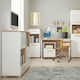 image 3 of 4KIDS 1 Door 1 Drawer Narrow Cabinet with Lemon Handles