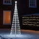 image 3 of Neo White Waterfall LED Outdoor Christmas Tree Light Cascading Star Tree with 5m Lead Multi Function Modes Garden & Patio 4ft 6ft 8ft 10ft Foot Feet | White | Multi White