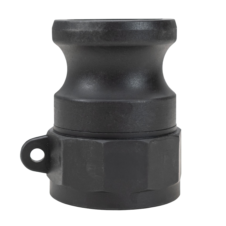 image 1 of 1/2" Camlock Coupling Type A, Polypropylene Male Adapter to BSP Female Thread