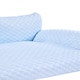 image 4 of Living and Home Ice Silk Cooling Pet Sofa Bed for All Seasons Use | Blue | One Size