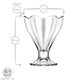 image 3 of LAV Lily Glass Ice Cream Bowls - 250ml - Pack of 12 Clear