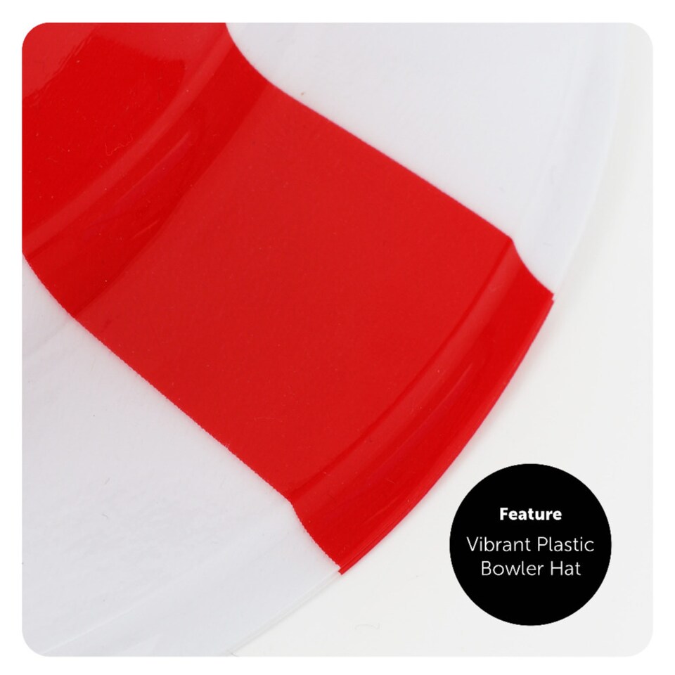 image 1 of St George Bowler Hat | Red | 1