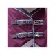 image 2 of Weatherbeeta Comfitec Plus Dynamic II Standard-Neck Lightweight Horse Turnout Rug - Maroon/Grey/White - 5´ 6"