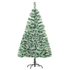 HOMCOM 5FT Home Decoration Artificial Christmas Tree Xmas Gift Metal Stand
