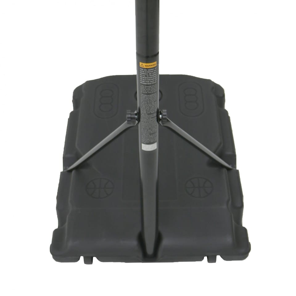 image 1 of Pro Spec Adjustable Netball Net Post - Black 3.05m