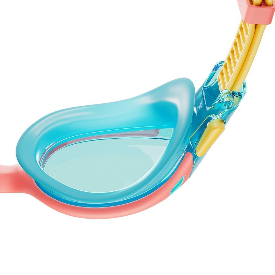 image 1 of Speedo Childrens/Kids 2.0 2024 Biofuse Swimming Goggles - Blue/Yellow - One Size