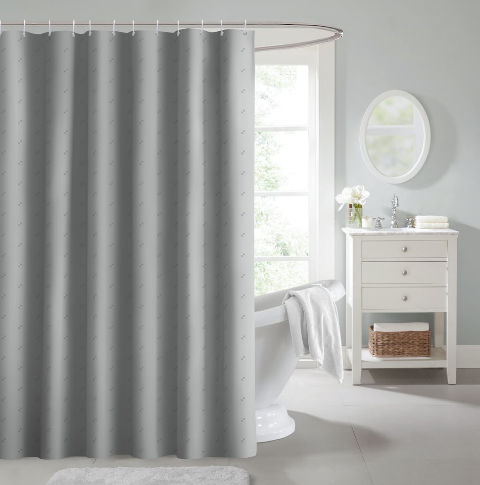 Velosso Dots Shower Curtains