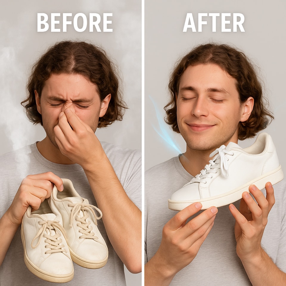image 1 of Shoe Dedouriser Spray - By Crease Protect (Pack of two)