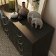 image 9 of FWStyle Chilton 8 Drawer Chest Of Drawers - Black Gloss Front