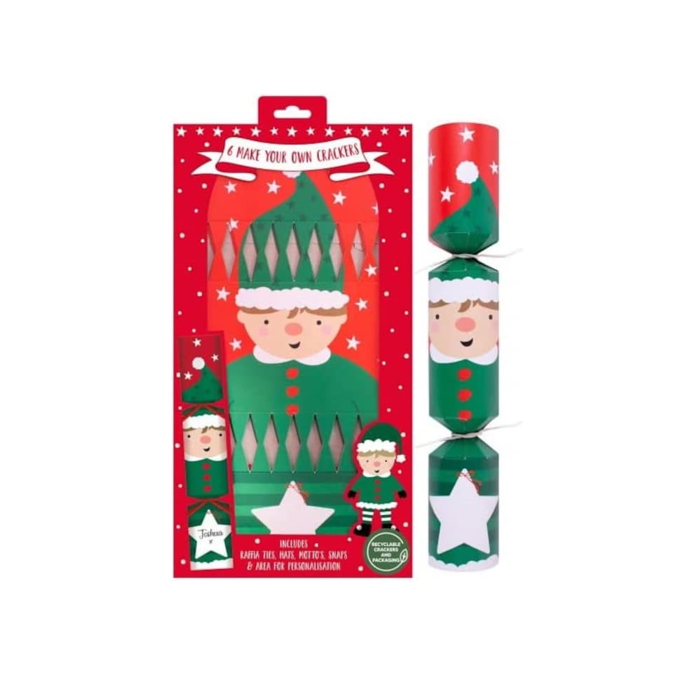 RSW Set of 6 Make Your Own Elf Crackers