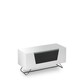 image 1 of Chromium TV-Stand with 1 Flap White CRO2-1000CB-WHT White | White