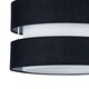 image 4 of Set of  2 Benni - Black 26cm Pendant Shades Black