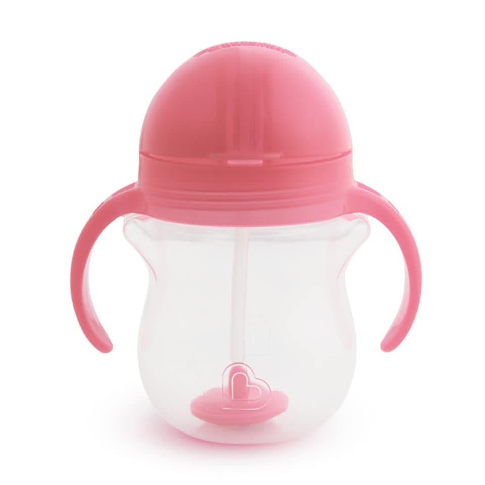 image 1 of Munchkin Click Lock Tip & Sip Cup 7Oz - Pink