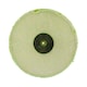 image 2 of Coarse / Medium / Final G Mops Polishing Sisal Floppy Mop 10" x 1" 2 Section 3pc