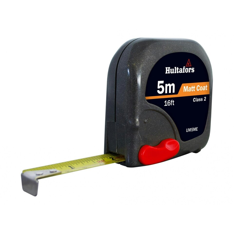 Hultafors Uni-matic Ii Pocket Tape - Multi Colour - 5m/16ft (Width 16mm)