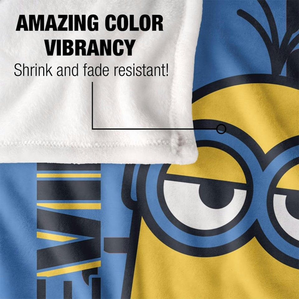 image 1 of Minions Kevin Blanket - White - One Size
