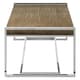 image 3 of Interiors by Premier Coffee Table, Wooden Surface Display Table, Stainless Steel Decorative Coffee Table For Bedroom Brown