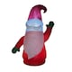 image 1 of Giant: 20ft (6m) Outdoor Inflatable Light up Christmas Gonk with Raised Arm & LEDs