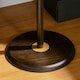 image 6 of HOMCOM Coat Rack Bamboo Coat Stand with Round Base for Handbags