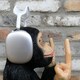 image 6 of Gifts Direct 2 U 'Up Yours' Monkey Headphone Holder Ornament | Black