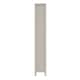 image 5 of Barcelona China Cabinet 2 Glass Doors with 3 Drawers in Cashmere Cream