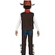 image 2 of Fiestas Guirca Childrens/Kids Cowboy Costume Set | Brown | Brown/White | 5-6 years | 1