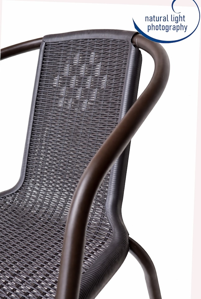 image 1 of Eden 3 Pieces Rattan Bistro Set ,Brown