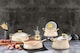 image 2 of Dora Collection 7-Piece Non-Stick Granite Cookware Set (Cream)