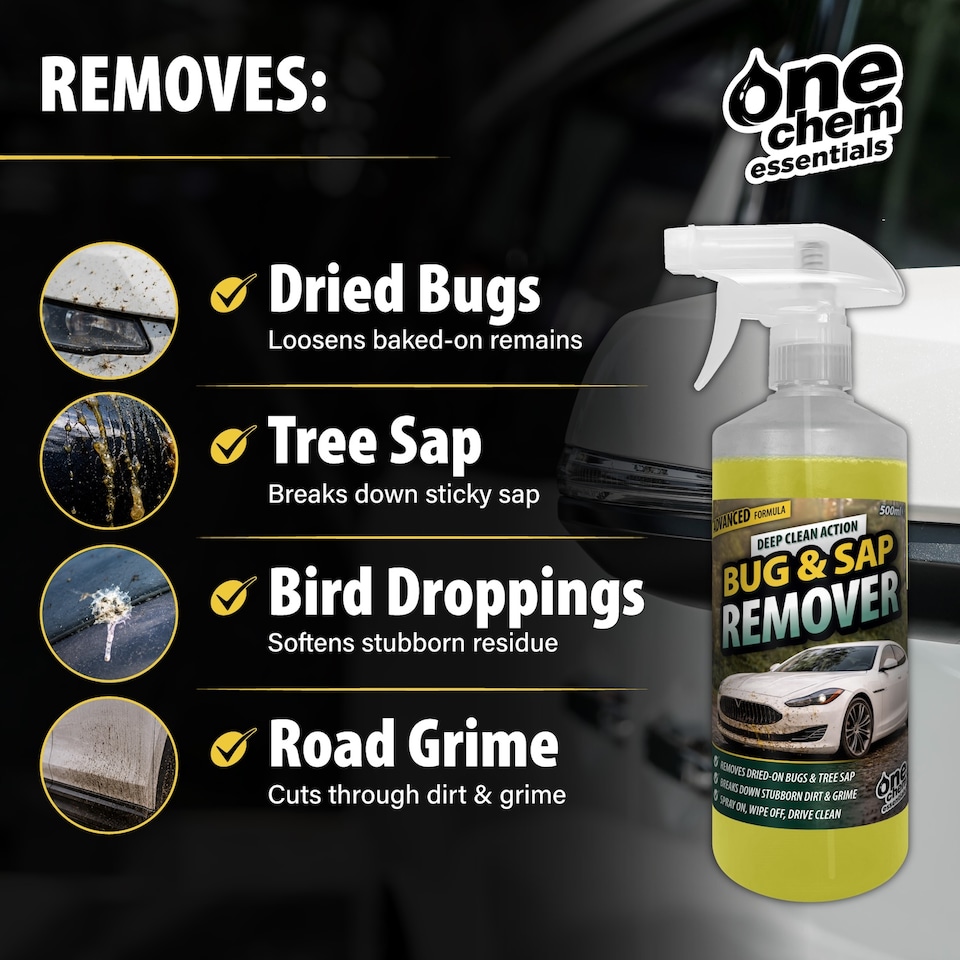 image 1 of One Chem Essentials Bug & Sap Remover 500ml