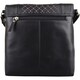 image 5 of Leather Magnetic Fastening Adjustable Strap Cross Body Shoulder Bag Blue | Navy/Blush