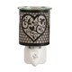 image 1 of Aroma Electric Plug In Wax Melter 13cm Black - Heart | Black | 1