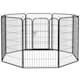 image 1 of PawHut 8 Panels Heavy Duty Puppy Play Pen for Large, Medium Dogs 100Hcm