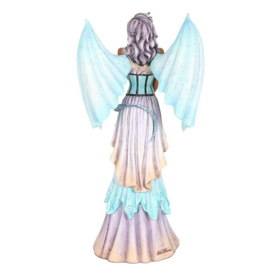 image 1 of Amy Brown Dragon Keeper Fairy Figurine - Blue/Purple - One Size