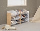 image 5 of Kids Storage Shelf Children's Toy Storage Organiser with 6x Toy Boxes