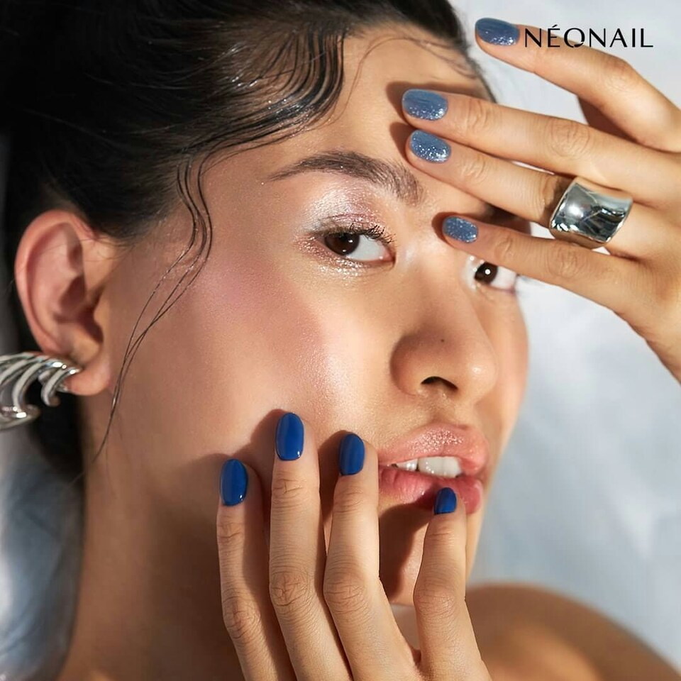 image 1 of NeoNail UV/LED Hybrid Nail Gel Polish Cat Eye Glacial Glow Collection 7.2ml - Polar Sparkle 11319 N/A