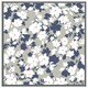 image 4 of Grey, purple & white flowers (Picture Frame) Brown | Oak | XS