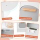 image 8 of COSTWAY Corner Wooden Play Kitchen Toddler Kitchen Playset w/Sounds-White