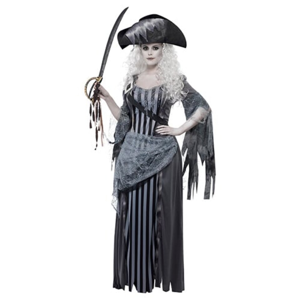 image 1 of Ghost Ship Princess Deluxe Fancy Dress Costume Ladies Small - UK 8-10